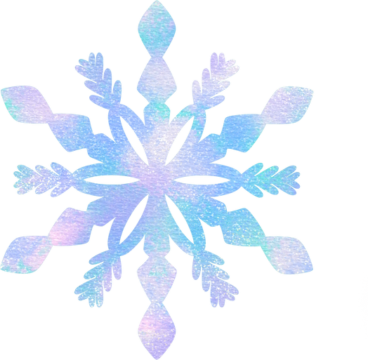 Colorful Pastel Snowflake 7