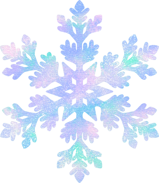 Colorful Pastel Snowflake 8