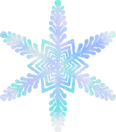 Colorful Pastel Snowflake 2